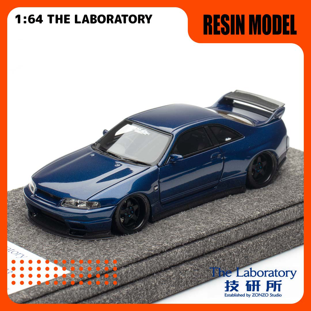 [The Laboratory] 1:64 Garage Active R33 Widebody Concept A - Midnight Blue