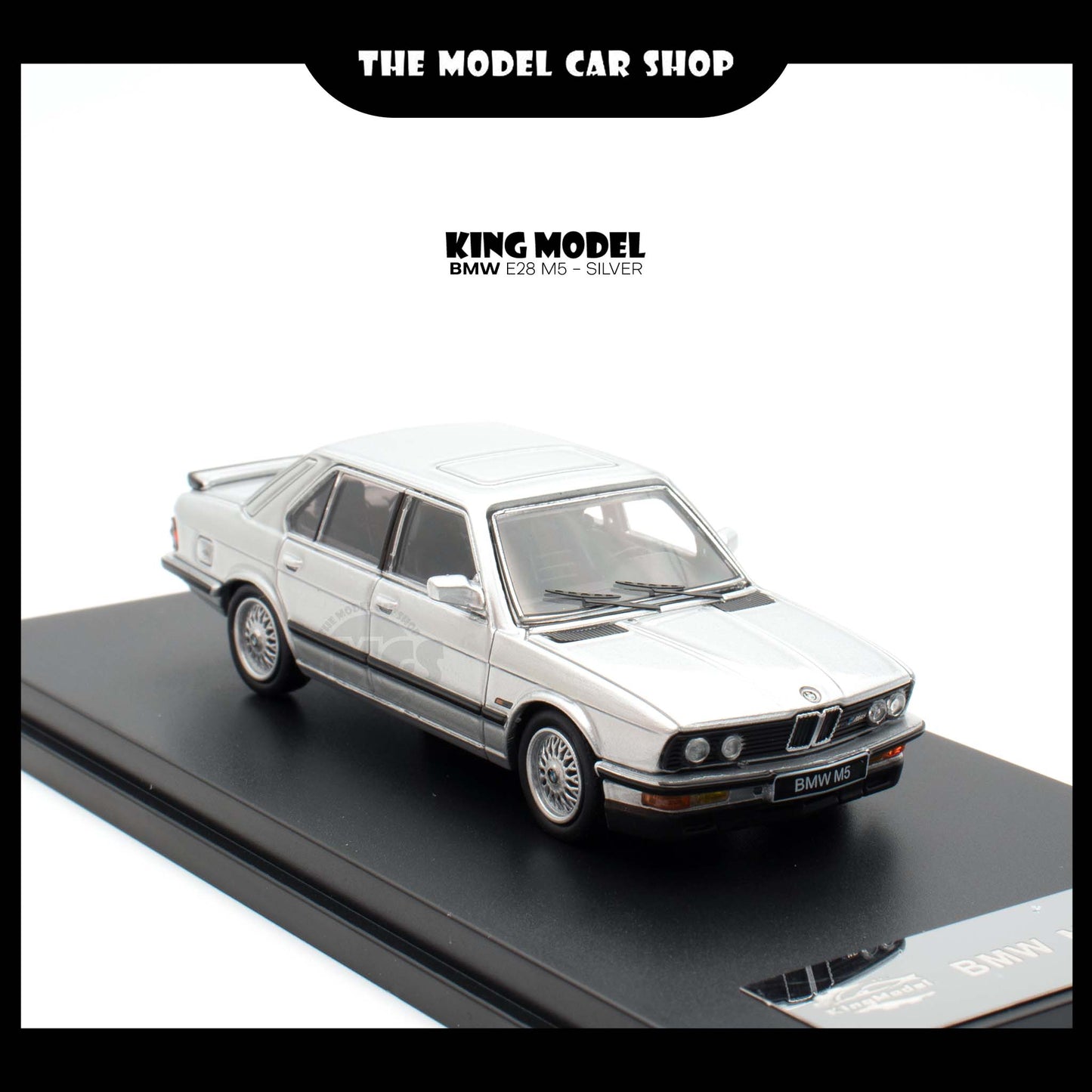 [King Model] BMW E28 M5 - Silver