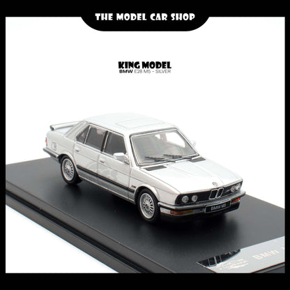 [King Model] BMW E28 M5 - Silver