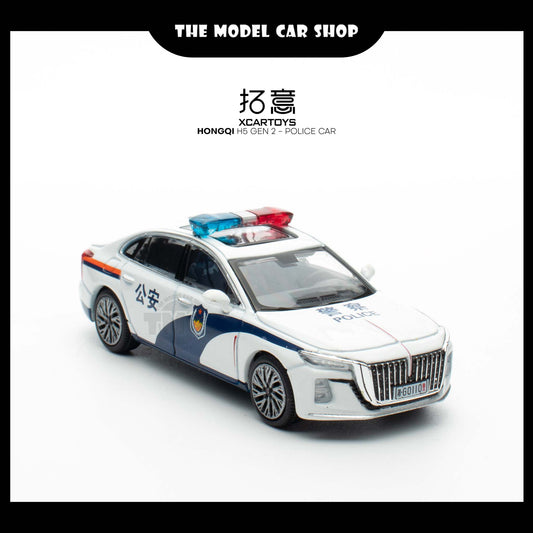 [XCarToys] HongQi H5 Gen 2 - Police Car