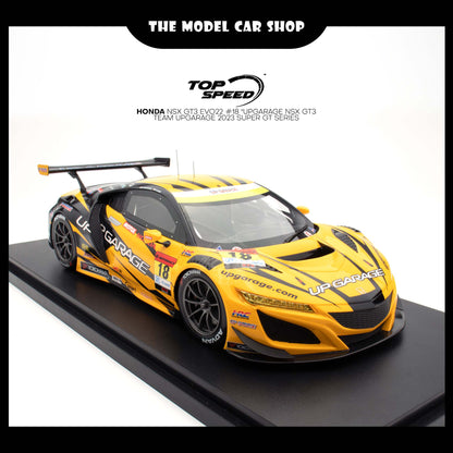 [Top Speed] Honda NSX GT3 EVO22 #18 "UPGARAGE NSX GT3" TEAM UPGARAGE 2023 SUPER GT SERIES