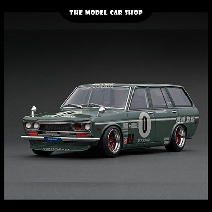 [Ignition Model] Datsun Bluebird (510) - Wagon Green Event Version