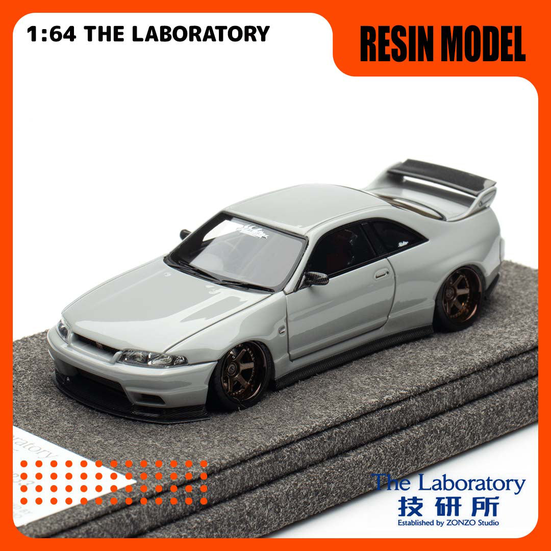 [The Laboratory] 1:64 Garage Active R33 Widebody Concept A - Cement Grey