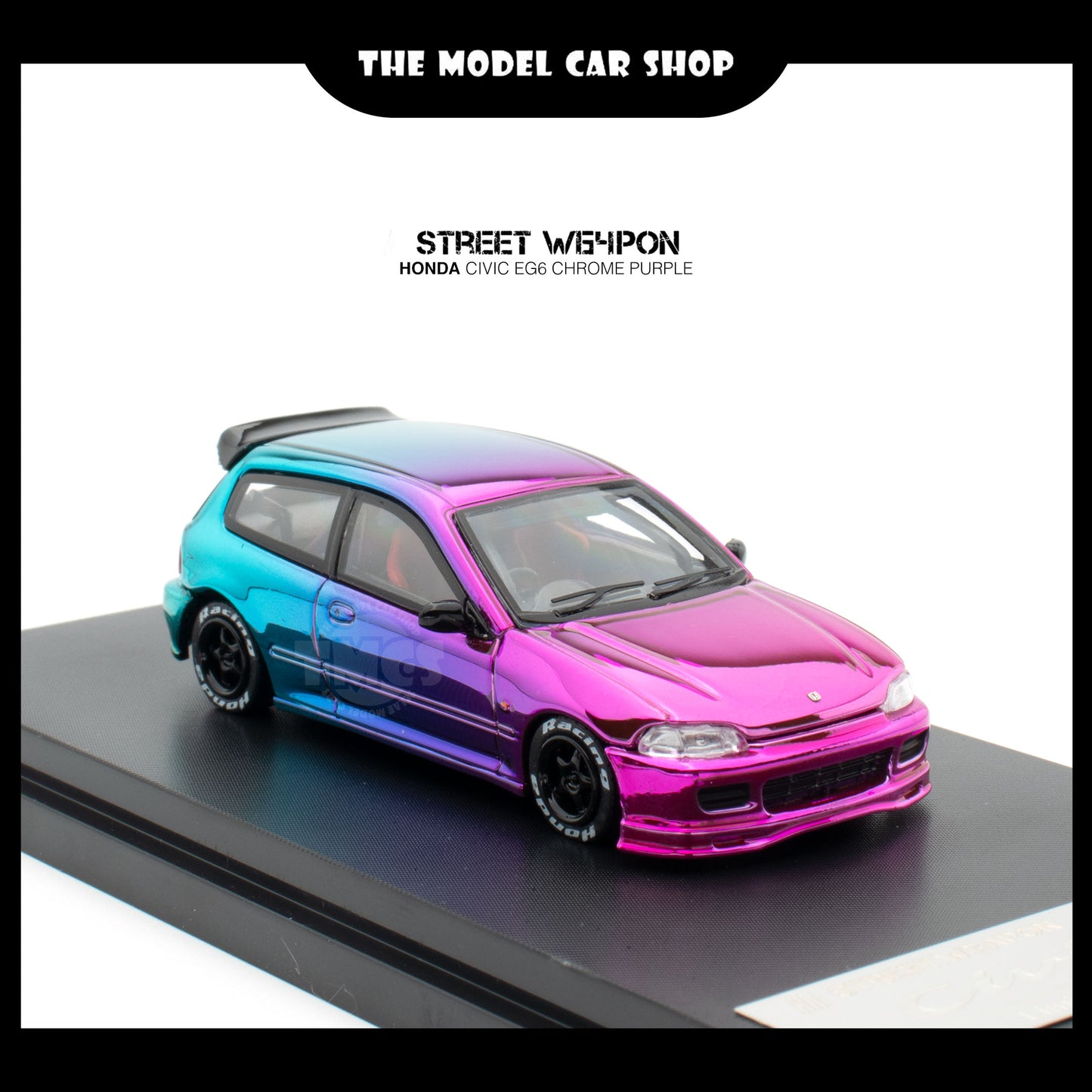 [Street Weapon] Honda Civic EG6 - Chrome Purple