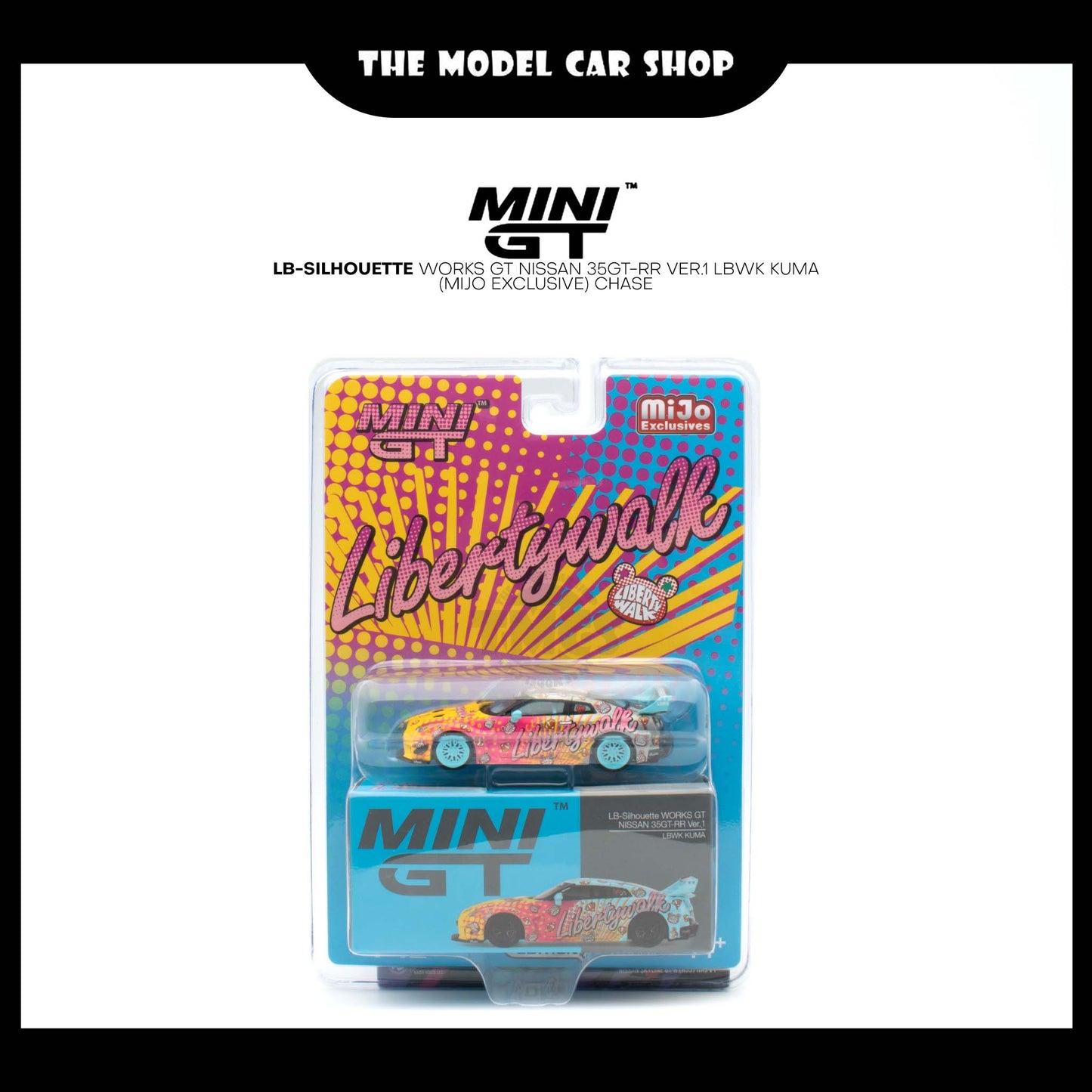 [MINI GT] LB-Silhouette WORKS GT NISSAN 35GT-RR Ver.1 LBWK KUMA (Mijo Exclusive)