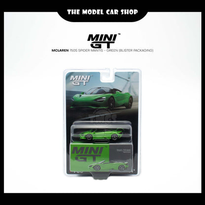 [MINI GT] McLaren 750S Spider Mantis - Green