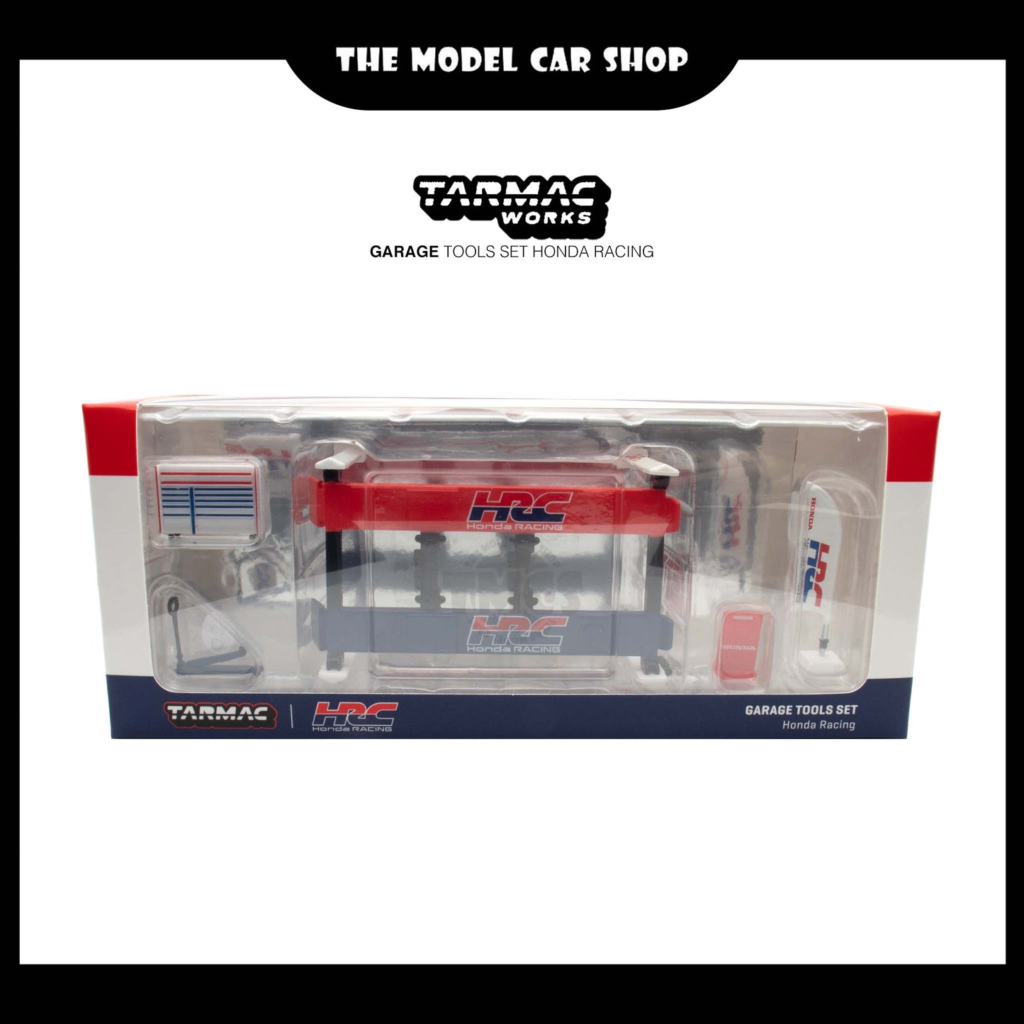 [Tarmac Works] Garage Tools Set Honda Racing