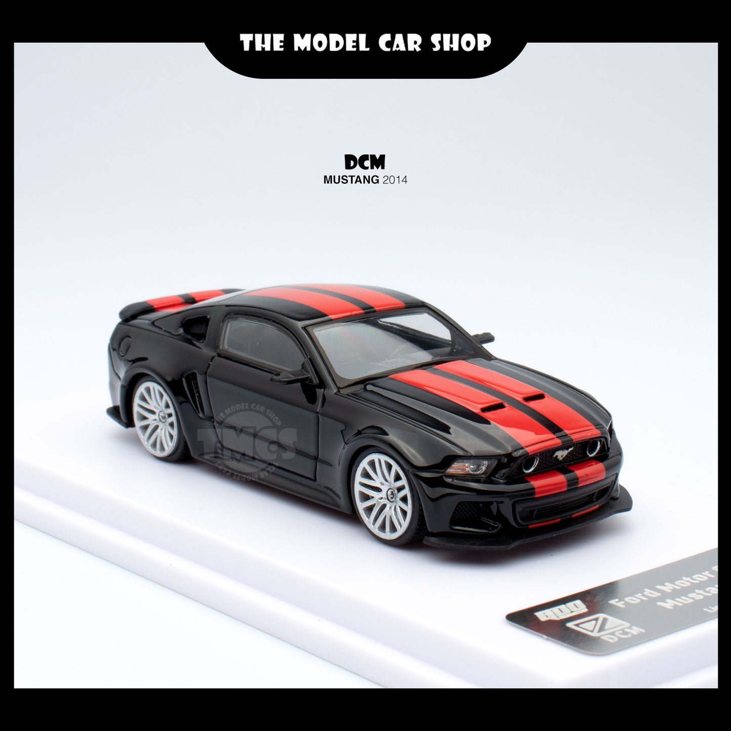 [DCM] 2014 Mustang GT - Black With Red Stripe