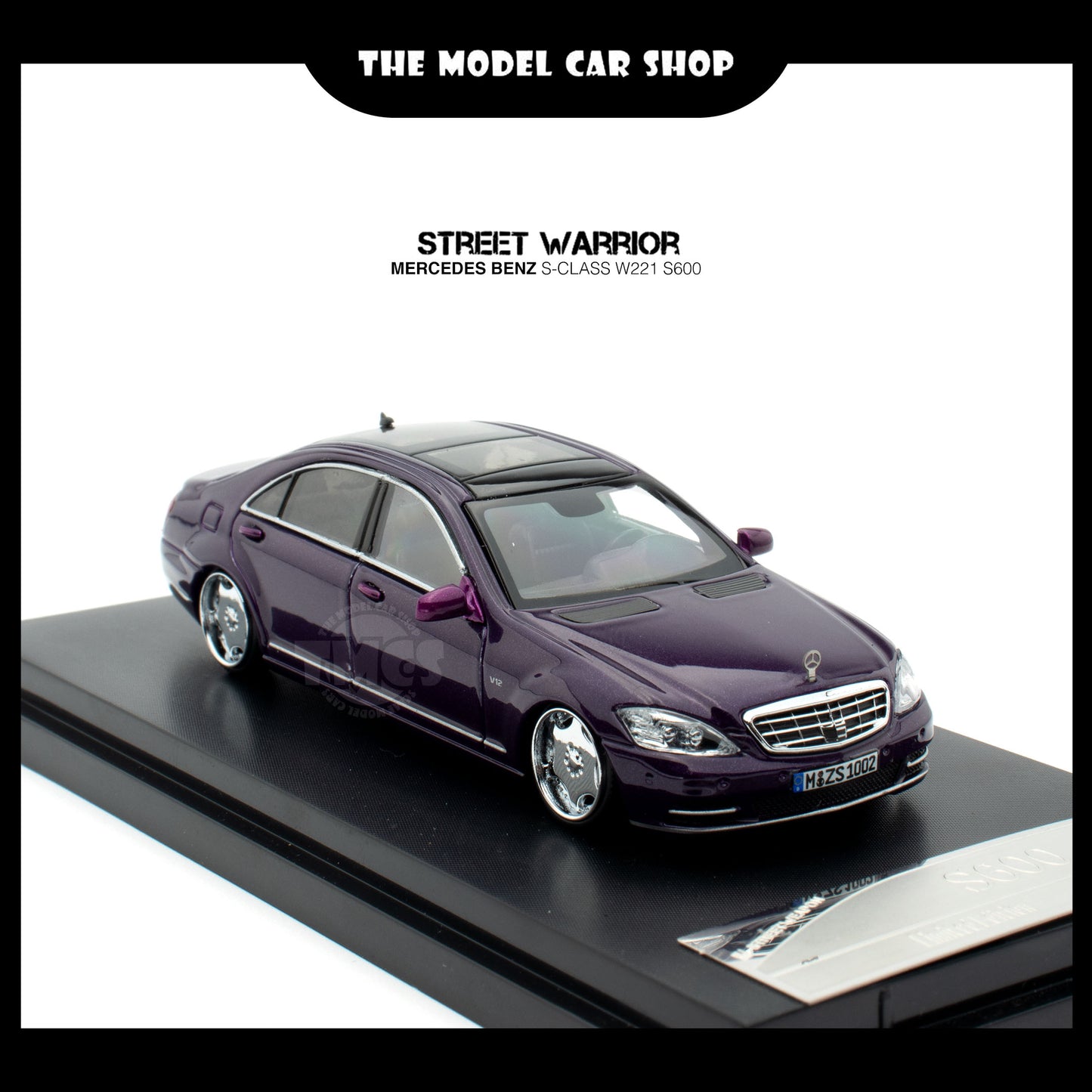 [Street Warrior] Mercedes Benz S-Class W221 S600 - Purple