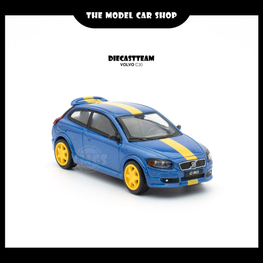 [DCT] Volvo C30 - Blue with Yellow Stripe