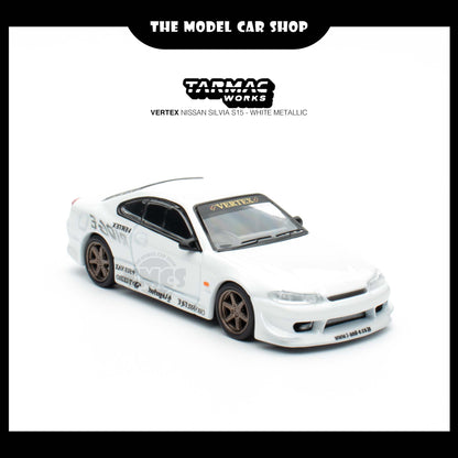 [Tarmac Works] Vertex Nissan Silvia S15 - White Metallic