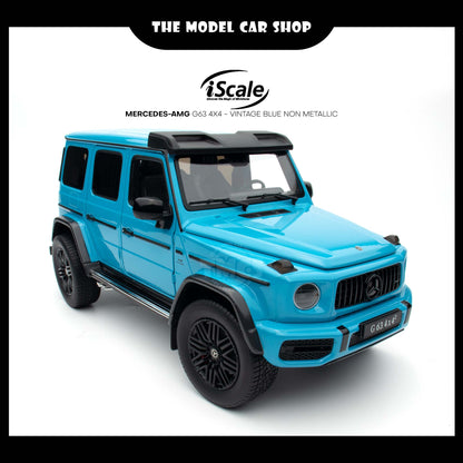 [iScale] Mercedes-AMG G63 4x4 - Vintage Blue Non Metallic