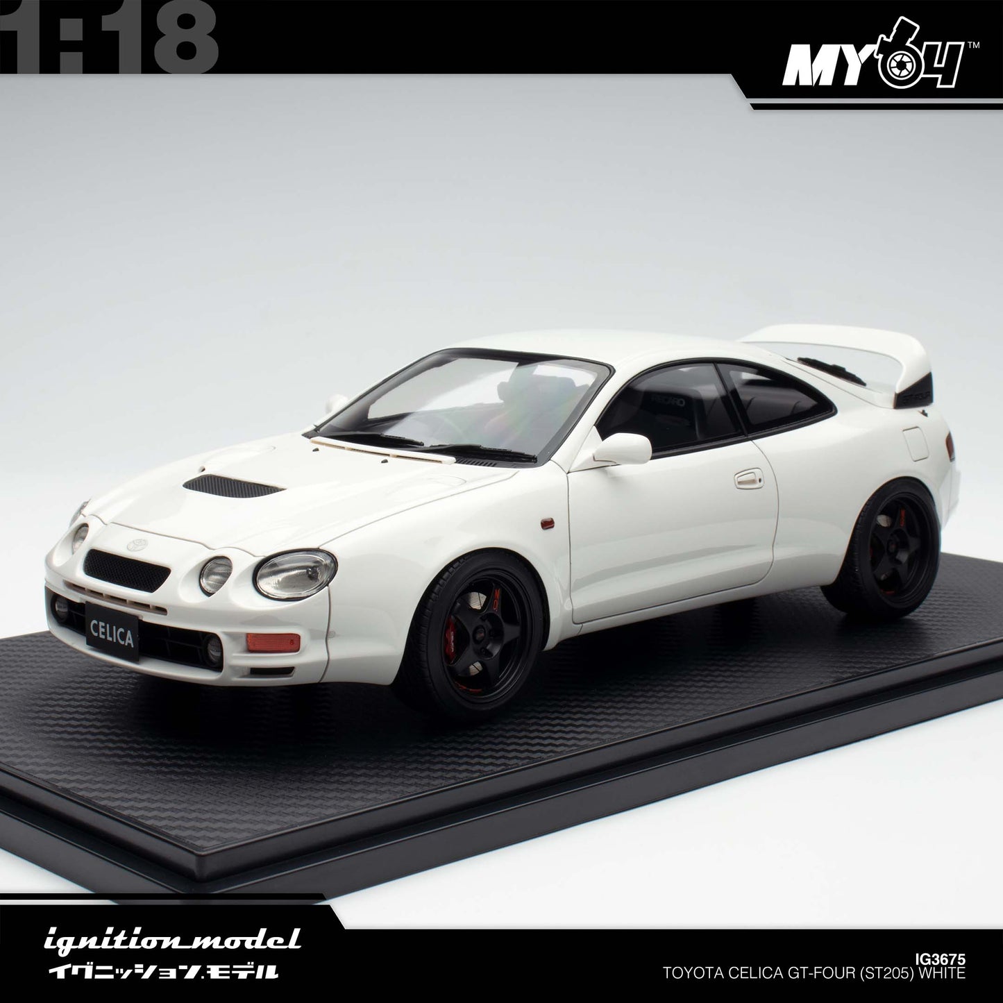 [Ignition Model] Toyota Celica GT-FOUR (ST205) - White
