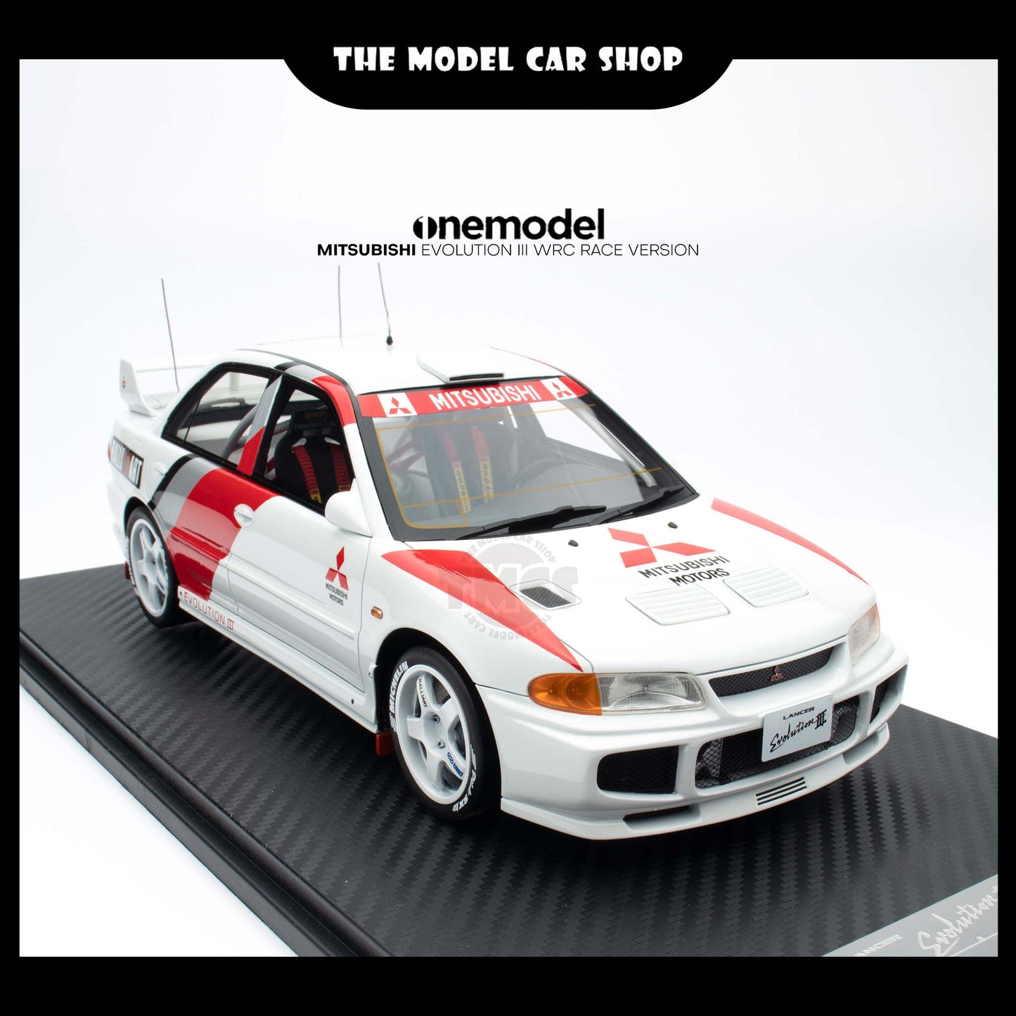 [One Model] Mitsubishi Evolution III WRC Race Version