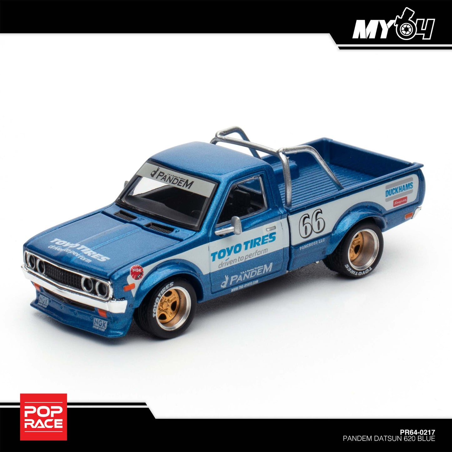 [Pop Race] Pandem Datsun 620 - Blue