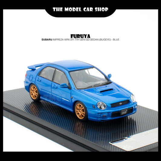 [Furuya] Subaru Impreza WRX STI 7th Gen GD Sedan (Bugeye) - Blue