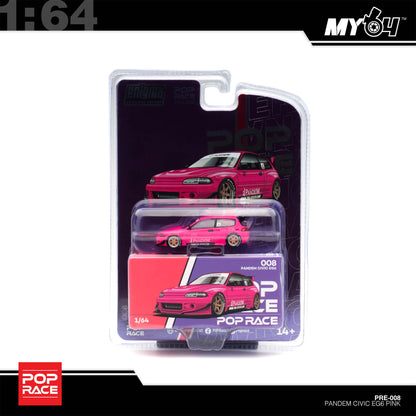 [Pop Race] Pandem Civic EG6 - Pink