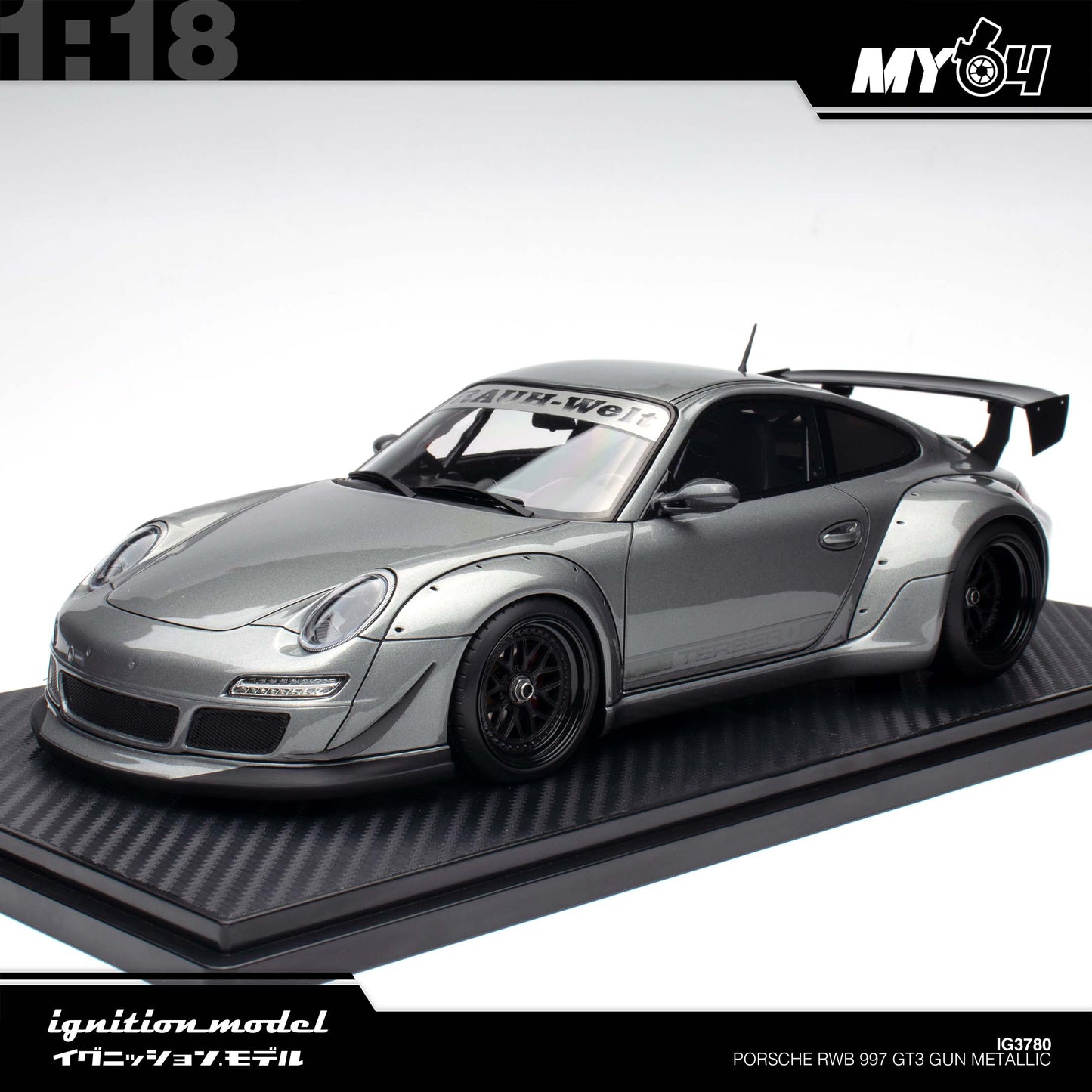 [Ignition Model] Porsche RWB 997 GT3 - Gun Metallic