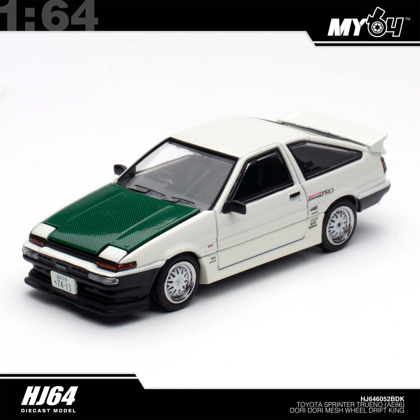 [Hobby Japan] Toyota Sprinter Trueno (AE86) /  Dori Dori Mesh Wheel - Drift King