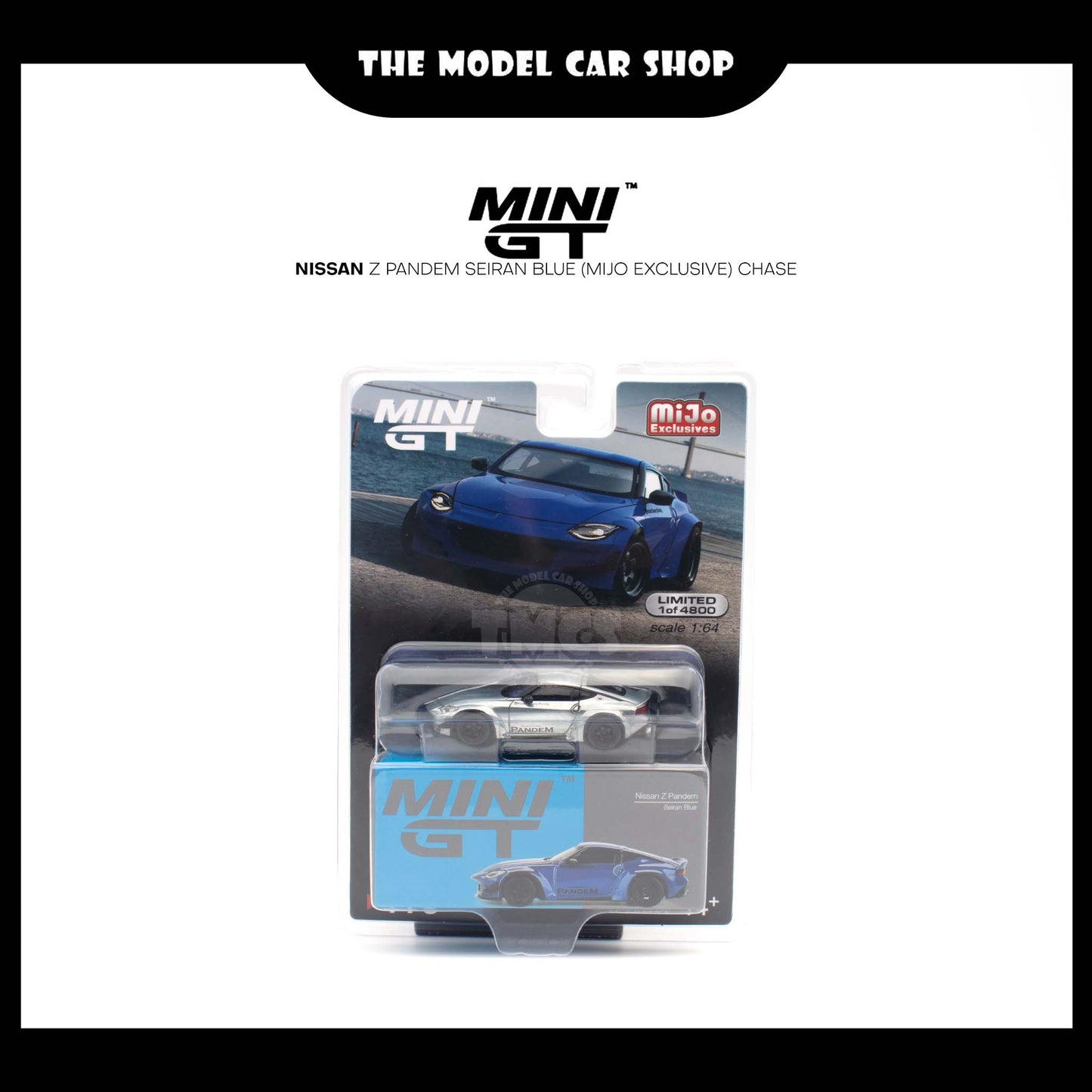 [MINI GT] Nissan Z Pandem Seiran Blue (Mijo Exclusive)