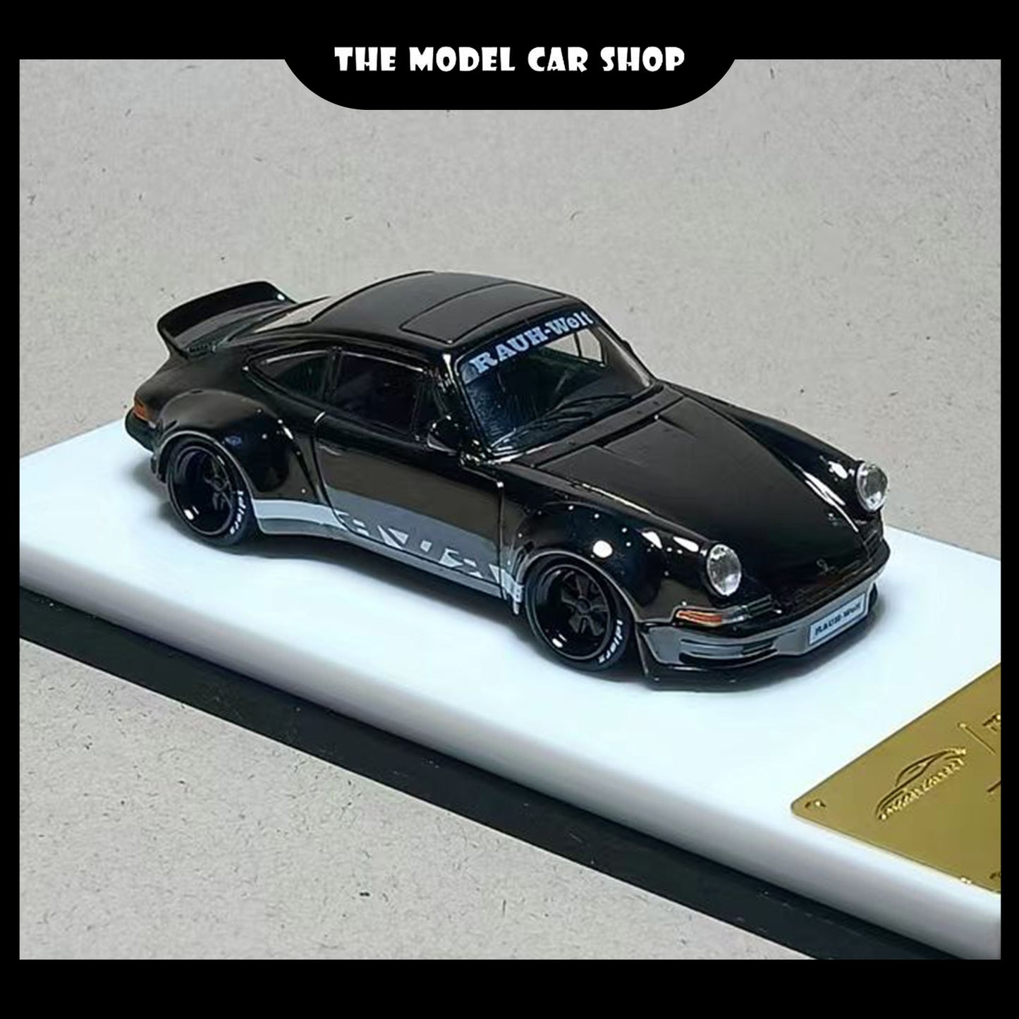 [Model Collect] Porsche RWB930 - Chrome Black Ducktail