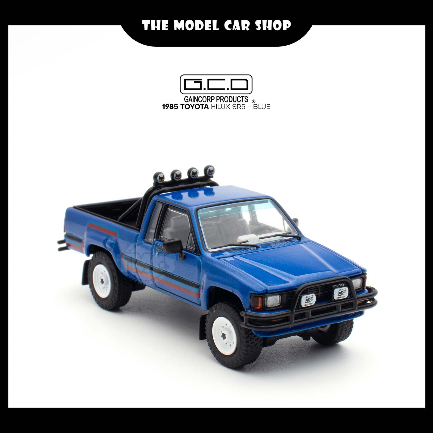 [GCD] 1985 Toyota Hilux SR5 - Blue