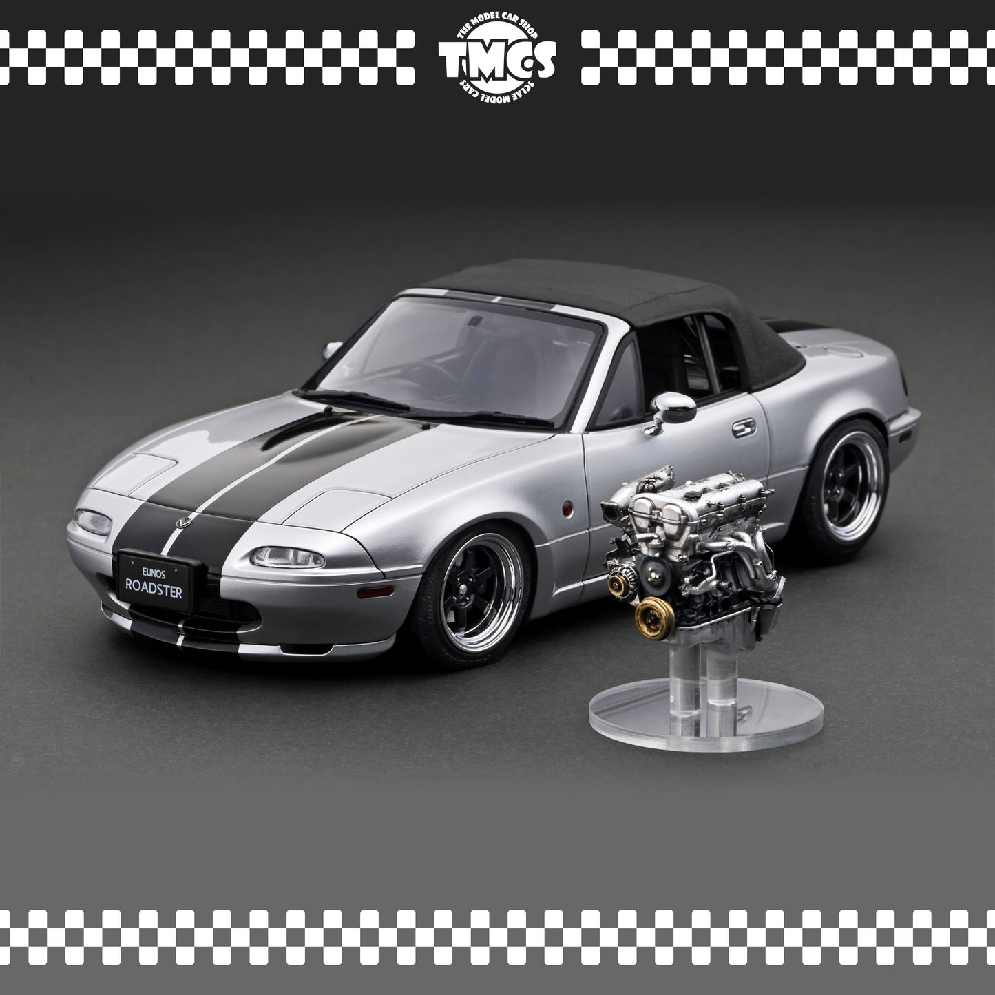 [Ignition Model] Eunos Roadster (NA) - Silver With B6-ZE Engine