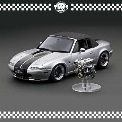 [Ignition Model] Eunos Roadster (NA) - Silver With B6-ZE Engine