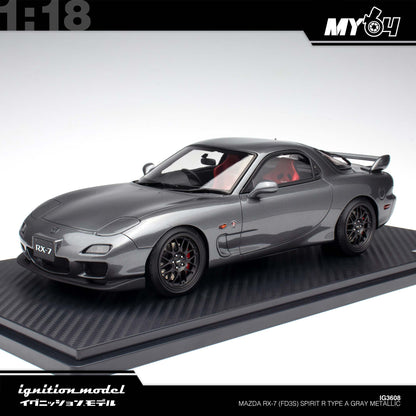 [Ignition Model] Mazda RX-7 (FD3S) Spirit R Type A - Gray Metallic
