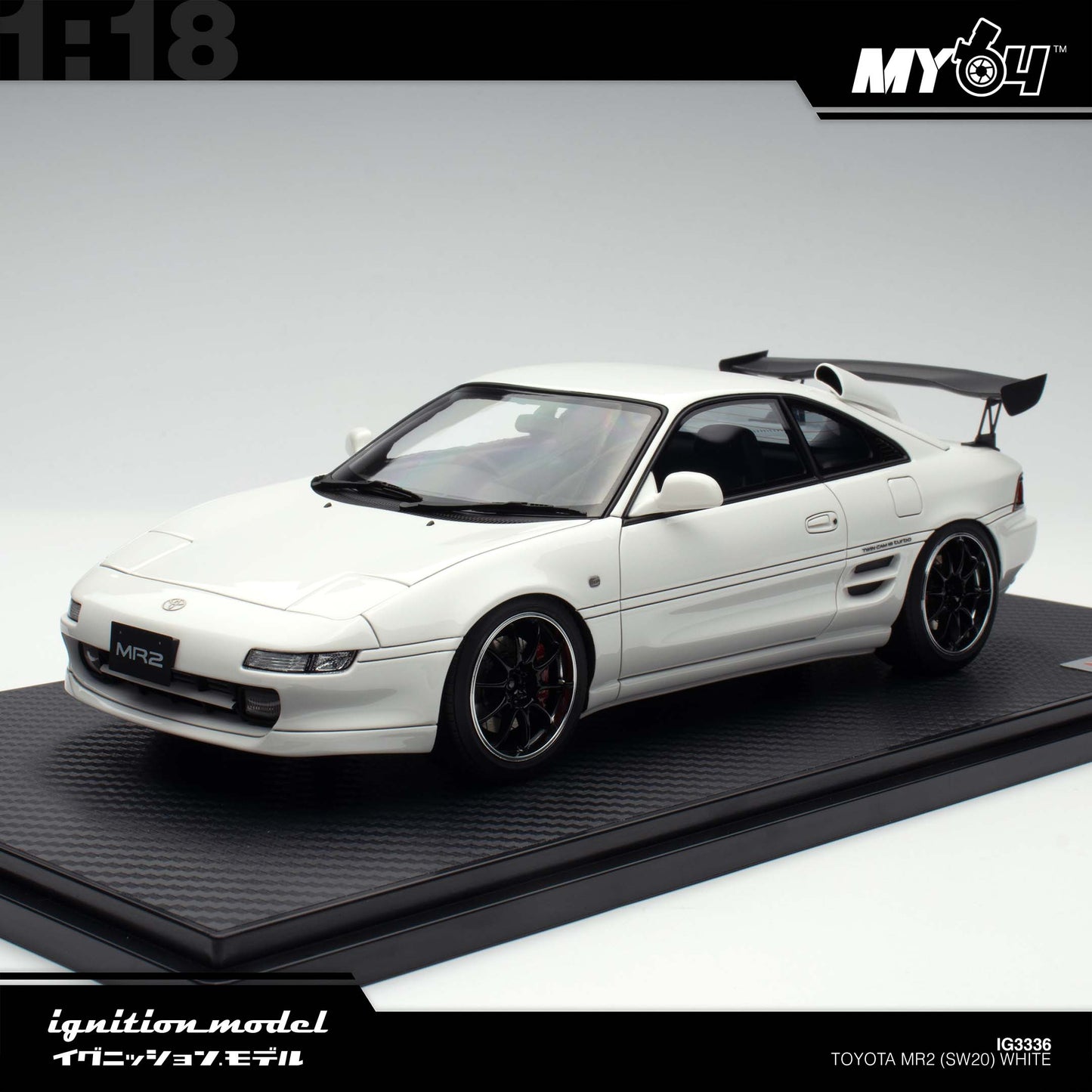 [Ignition Model] Toyota MR2 (SW20) - White