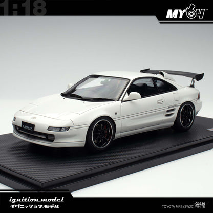 [Ignition Model] Toyota MR2 (SW20) - White
