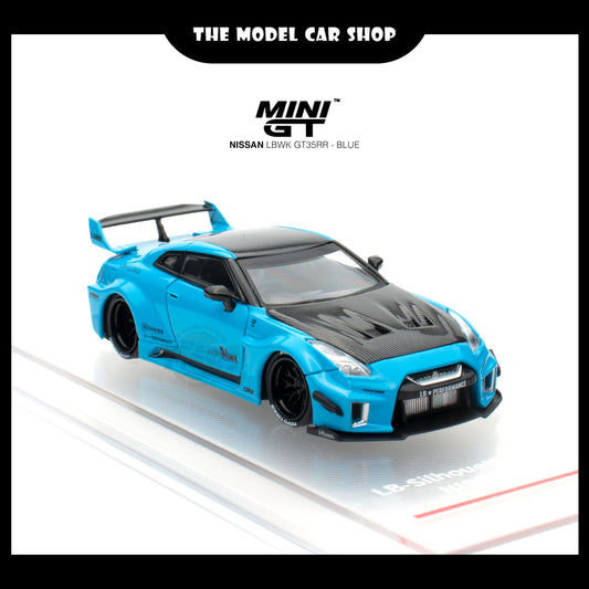 [CM Model] Nissan LBWK GT35RR - Blue