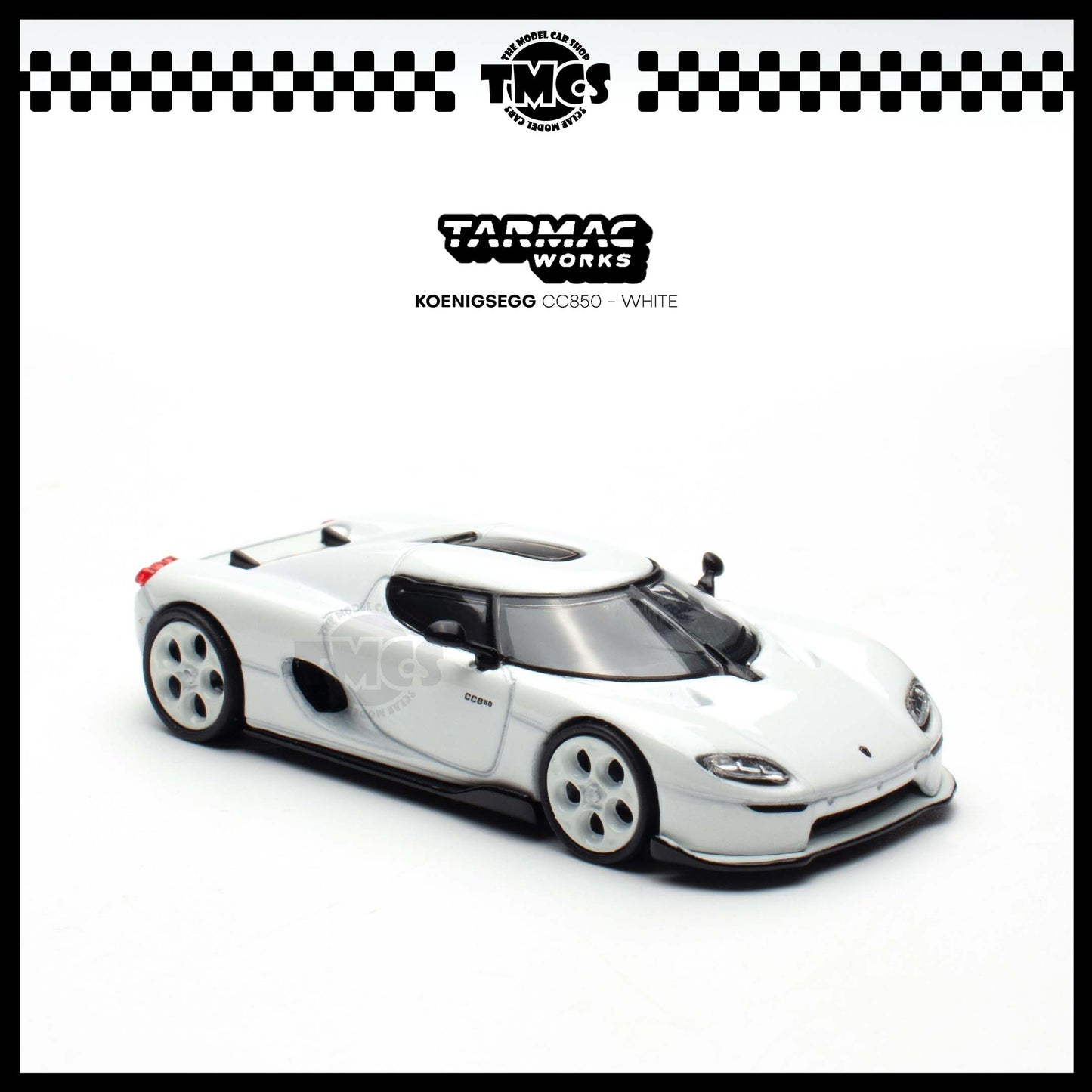 [Tarmac Works] 1:64 Koenigsegg CC850 - White