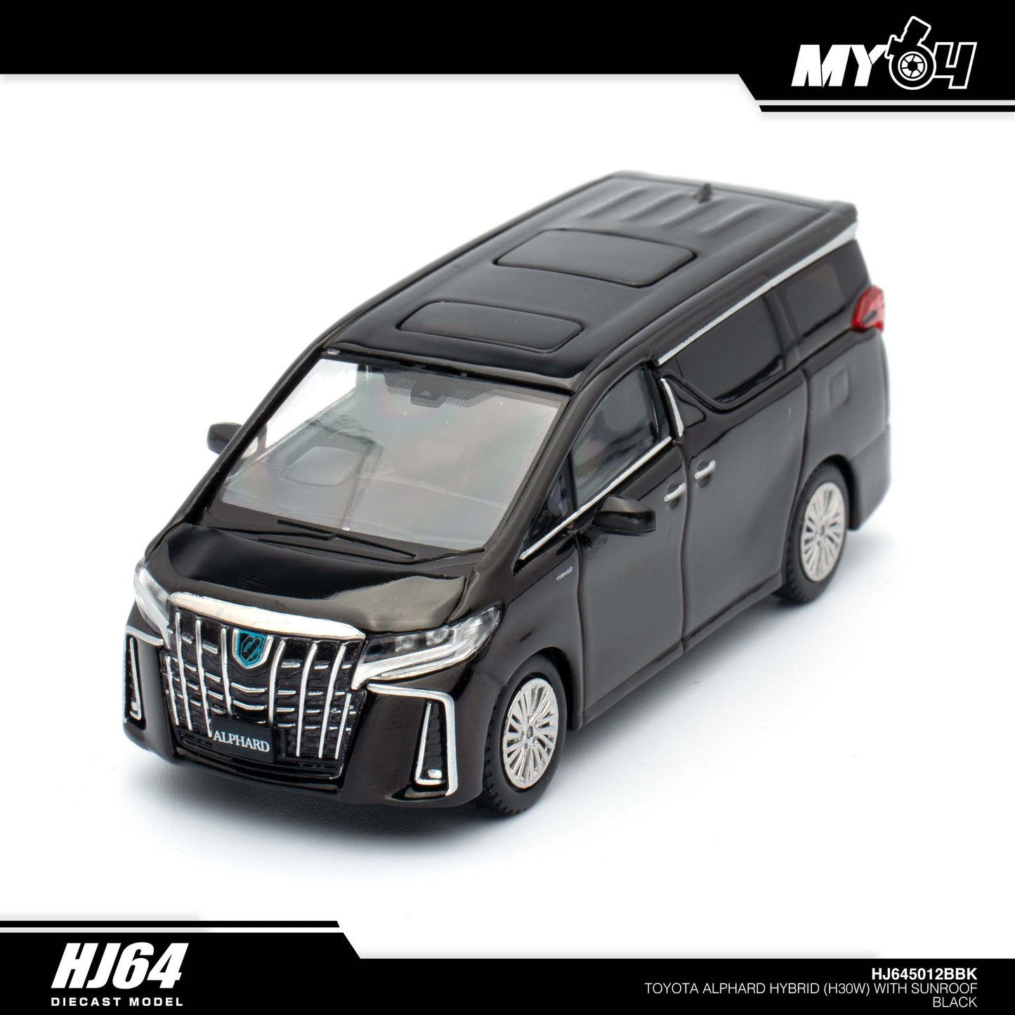 [Hobby Japan] Toyota Alphard Hybrid (H30W) With Sun Roof - Black