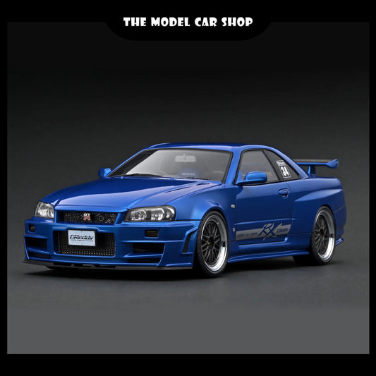 [Ignition Model] TRUST GReddy 34RX - Blue Metallic