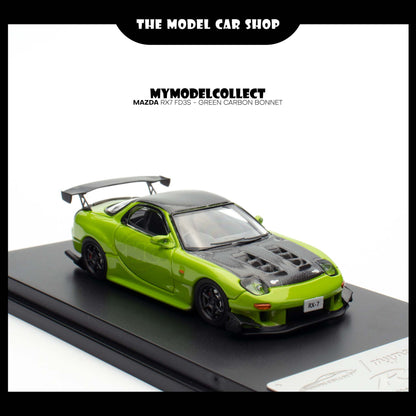 [Model Collect] Mazda RX7 FD3S - Green Carbon Bonnet