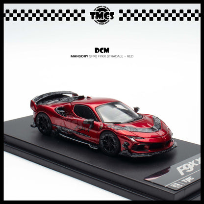 [DCM] 1:64 TPC x DCM Mansory SF90 F9XX Stadale - Red