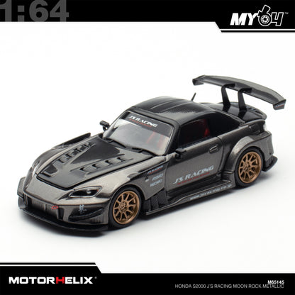 [Motorhelix] 1:64 Honda S2000 J'S Racing - Moon Rock Metallic