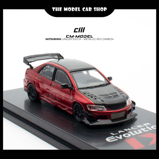 [CM Model] Mitsubishi Lancer Evo IX - Metallic Red Carbon