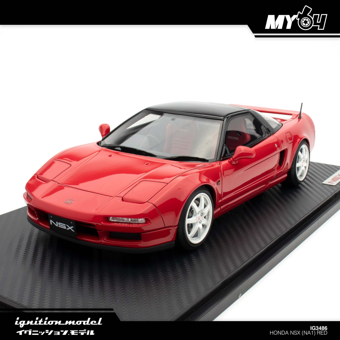 [Ignition Model] Honda NSX (NA1) - Red