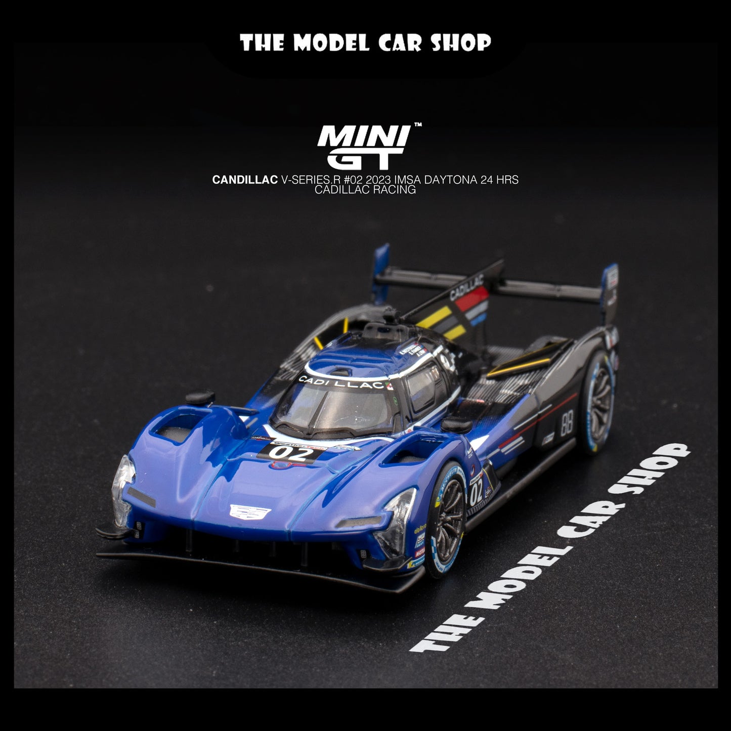 [Mini GT] Cadillac V-Series.R #02 Cadillac Racing 2023 IMSA Daytona 24 Hrs