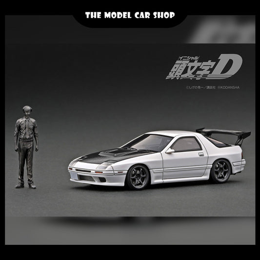 [Ignition Model] Initial D Mazda Savanna RX-7 Infini (FC3S) - White