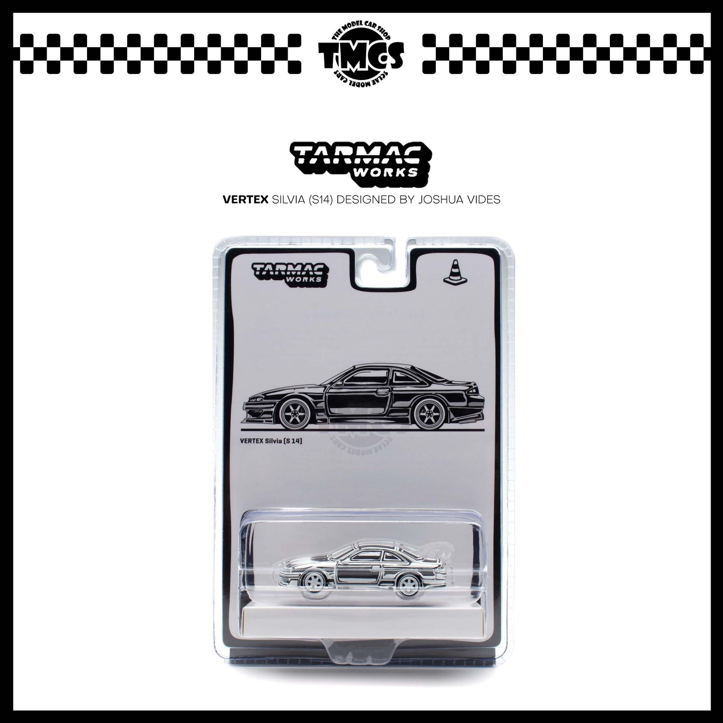 [Tarmac Works] 1:64 Vertex Silvia (S14) – Designed by Joshua Vides