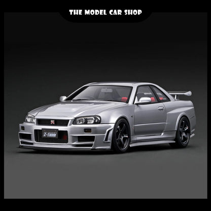 [Ignition Model] Nissan Skyline Nismo R34 GT-R Z-tune - Silver