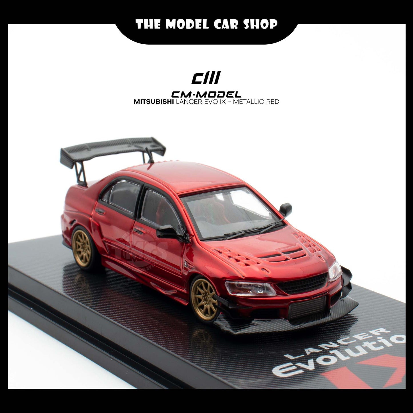 [CM Model] Mitsubishi Lancer Evo IX - Metallic Red