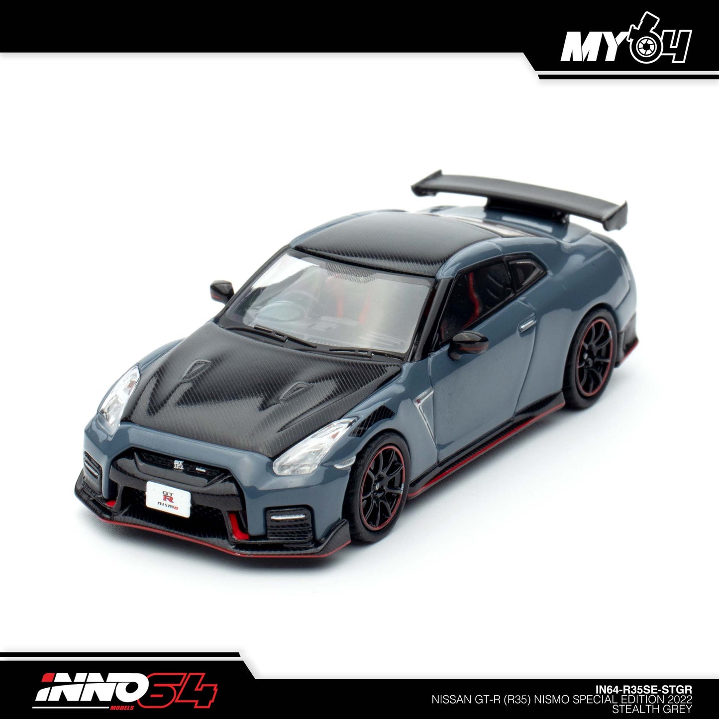 [INNO64] NISSAN GT-R (R35) NISMO SPECIAL EDITION 2022 - Stealth Gray