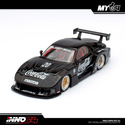 [INNO64] MAZDA RX7 (FD3S) LB-SUPER SILHOUETTE - Black