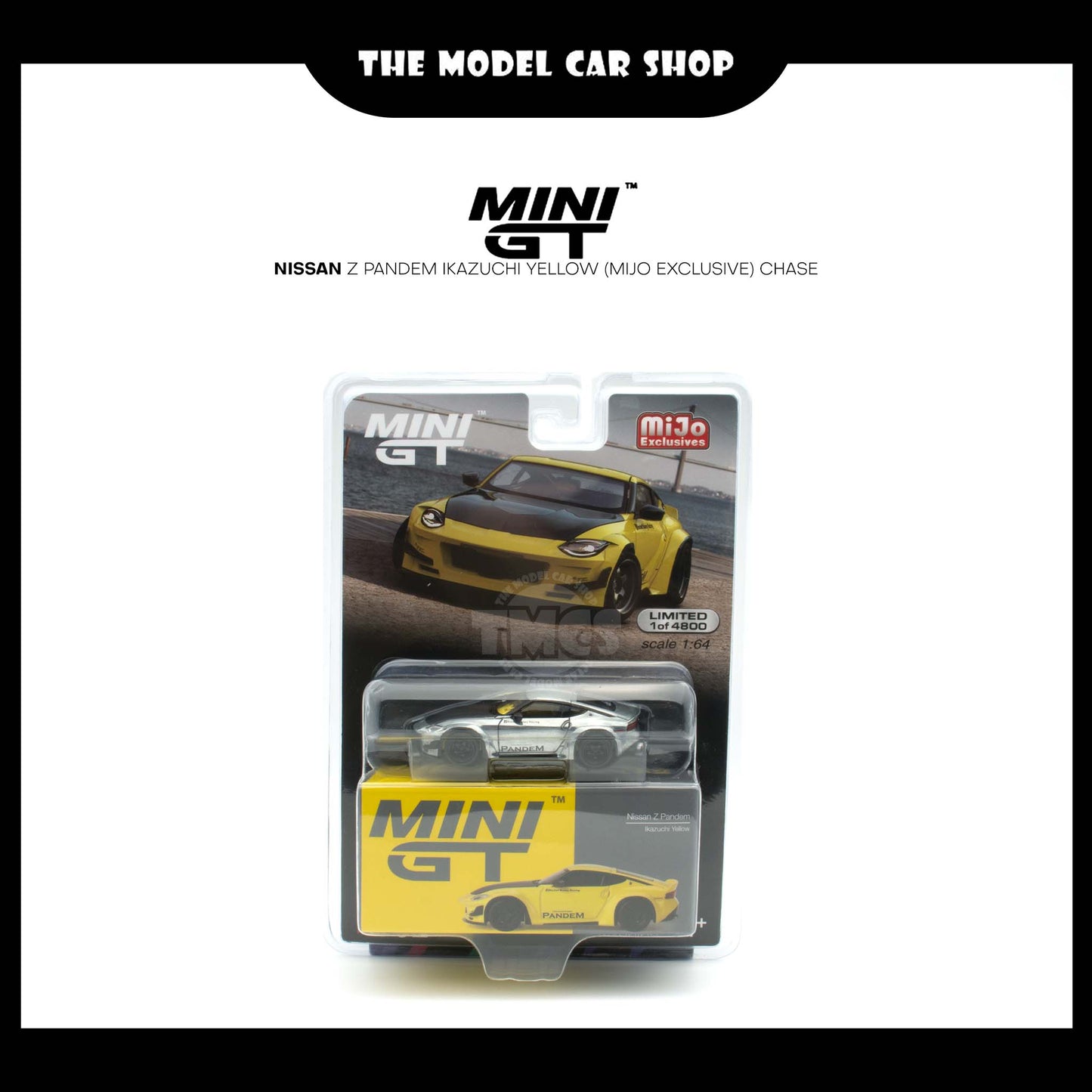 [MINI GT]  Nissan Z Pandem Ikazuchi Yellow (Mijo Exclusive)