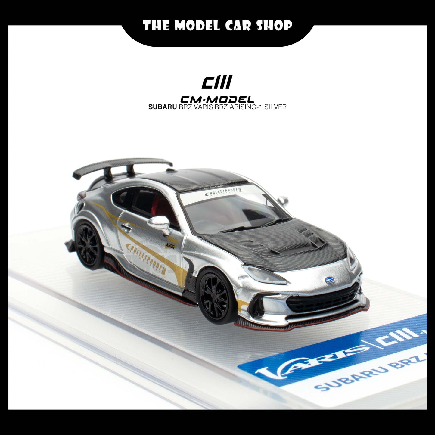 [CM Model] SUBARU BRZ Varis ARISING-1 - Silver