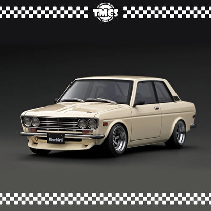 [Ignition Model] Datsun Bluebird (510) - White